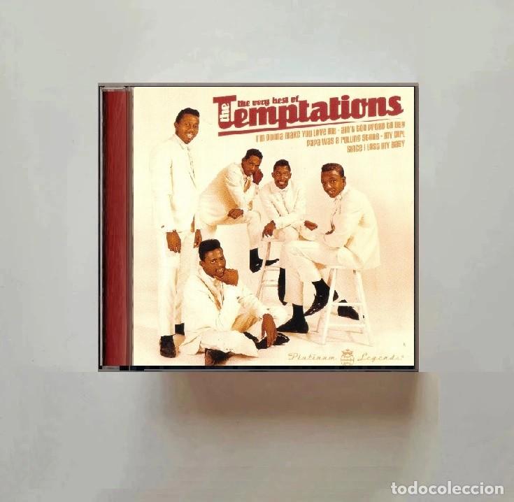 CDs de m&uacute;sica: THE TEMPTATIONS. THE VERY BEST OF. RECOPILATORIO. CD.