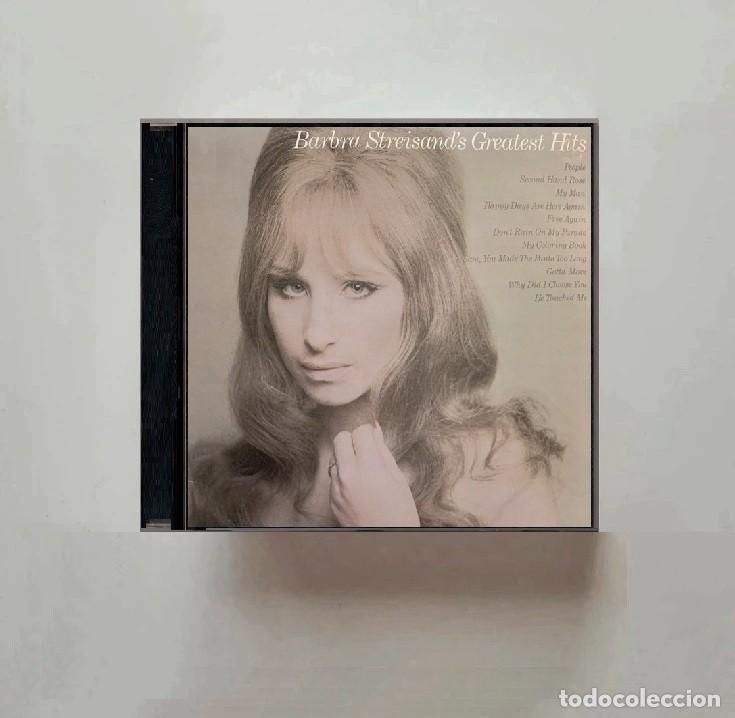 CDs de m&uacute;sica: BARBRA STREISAND. GREATEST HITS. RECOPILATORIO. CD.