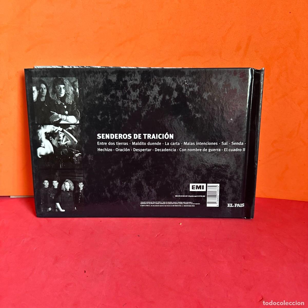 CDs de m&uacute;sica: H&eacute;roes Del Silencio - 1. Senderos De Traici&oacute;n (CD + Libro) - Foto 2