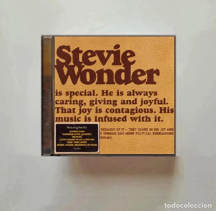 CDs de m&uacute;sica: STEVIE WONDER. THE DEFINITIVE COLLECTION. RECOPILATORIO. CD.