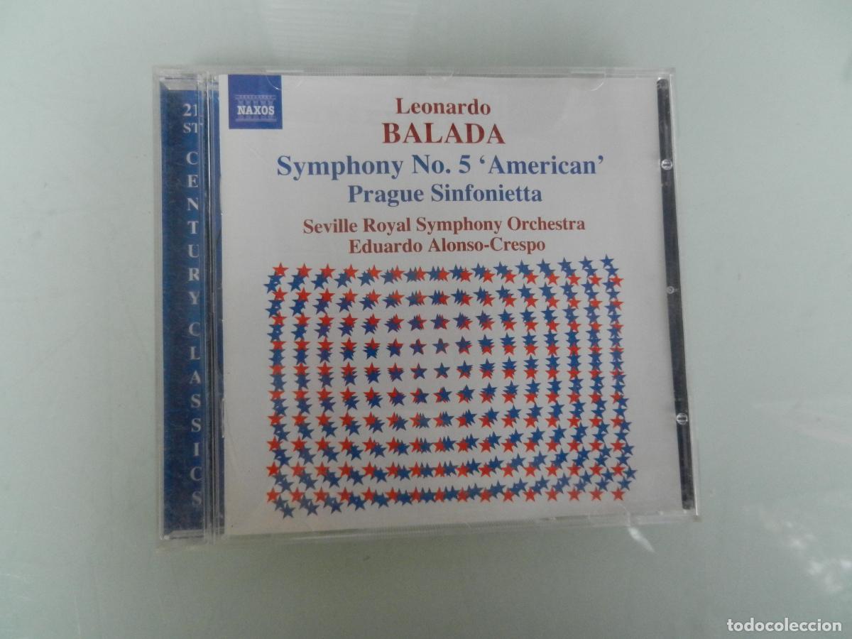 CDs de m&uacute;sica: LEONARDO BALADA - SYMPHONY N&ordm; 5 - AMERICAN PRAGUE SINFONIETTA - EDUARDO ALONSO.CRESPO - NAXOS 2005