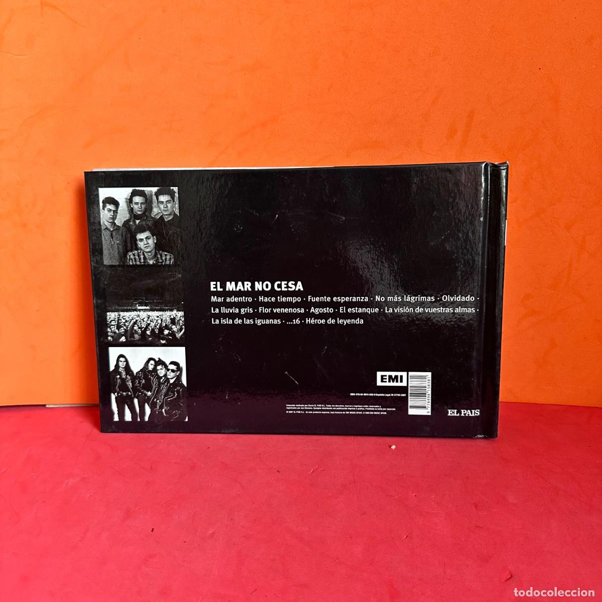 CDs de m&uacute;sica: H&eacute;roes Del Silencio - 2. El Mar No Cesa (CD + Libro) - Foto 2