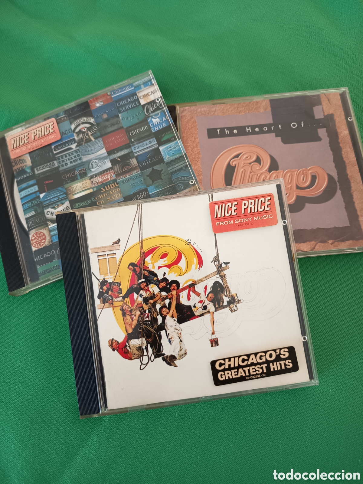 CDs de m&uacute;sica: Lote 3 CDs Chicago: Greatest Hits