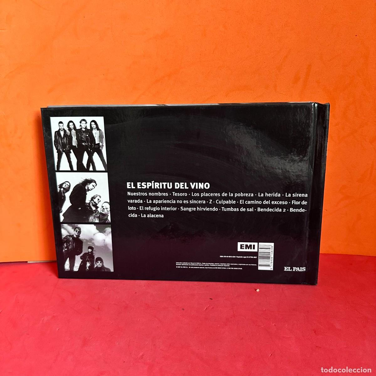 CDs de m&uacute;sica: H&eacute;roes Del Silencio - 3. El Esp&iacute;ritu Del Vino (CD + Libro) - Foto 2