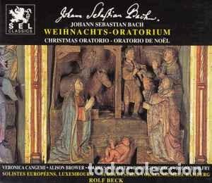 CDs de m&uacute;sica: Johann Sebastian Bach, Solistes Europ&eacute;ens Luxembourg, S&uuml;ddeutsches Vokalensemble Bamberg*, Rolf Beck