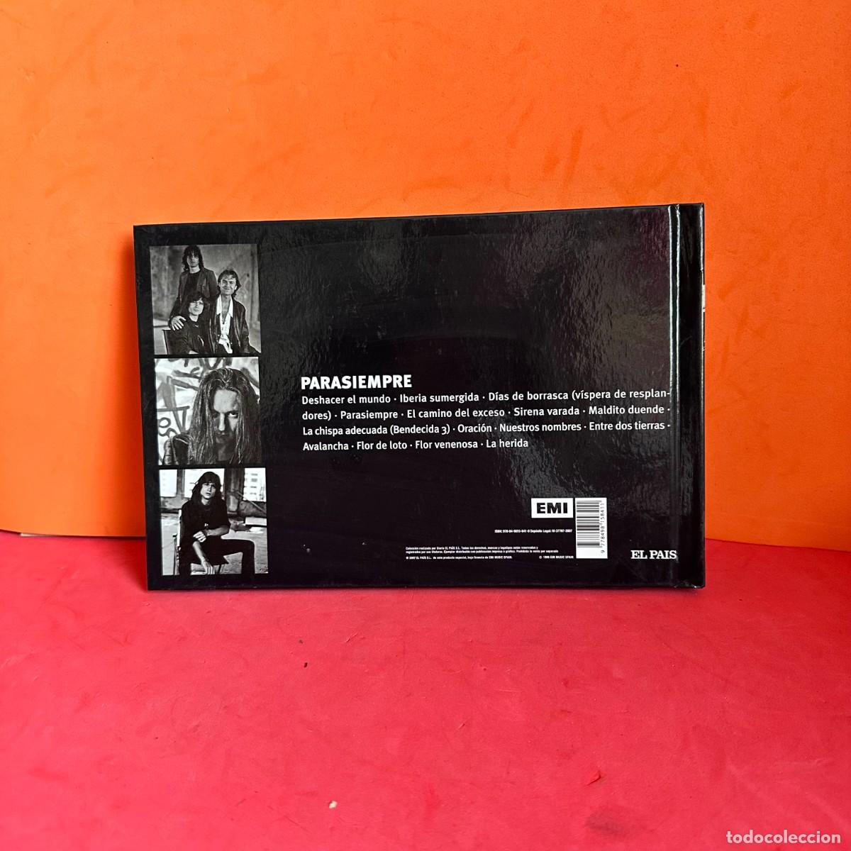 CDs de m&uacute;sica: H&eacute;roes Del Silencio - 5. Parasiempre (CD + Libro) - Foto 2
