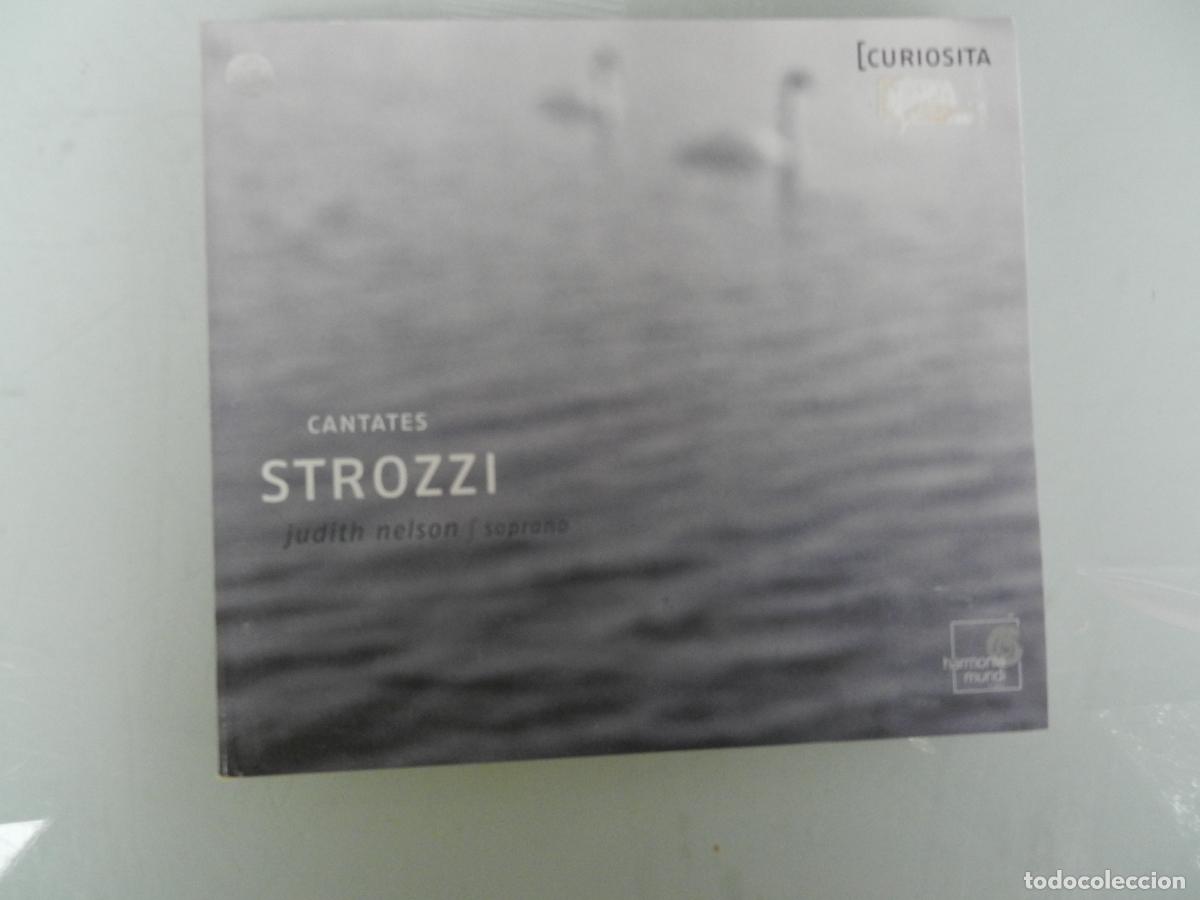 CDs de m&uacute;sica: CANTATES - STROZZI - JUDITH NELSON SOPRANO - HARMONIA MUNDI -2004 - DIGIPACK - CD