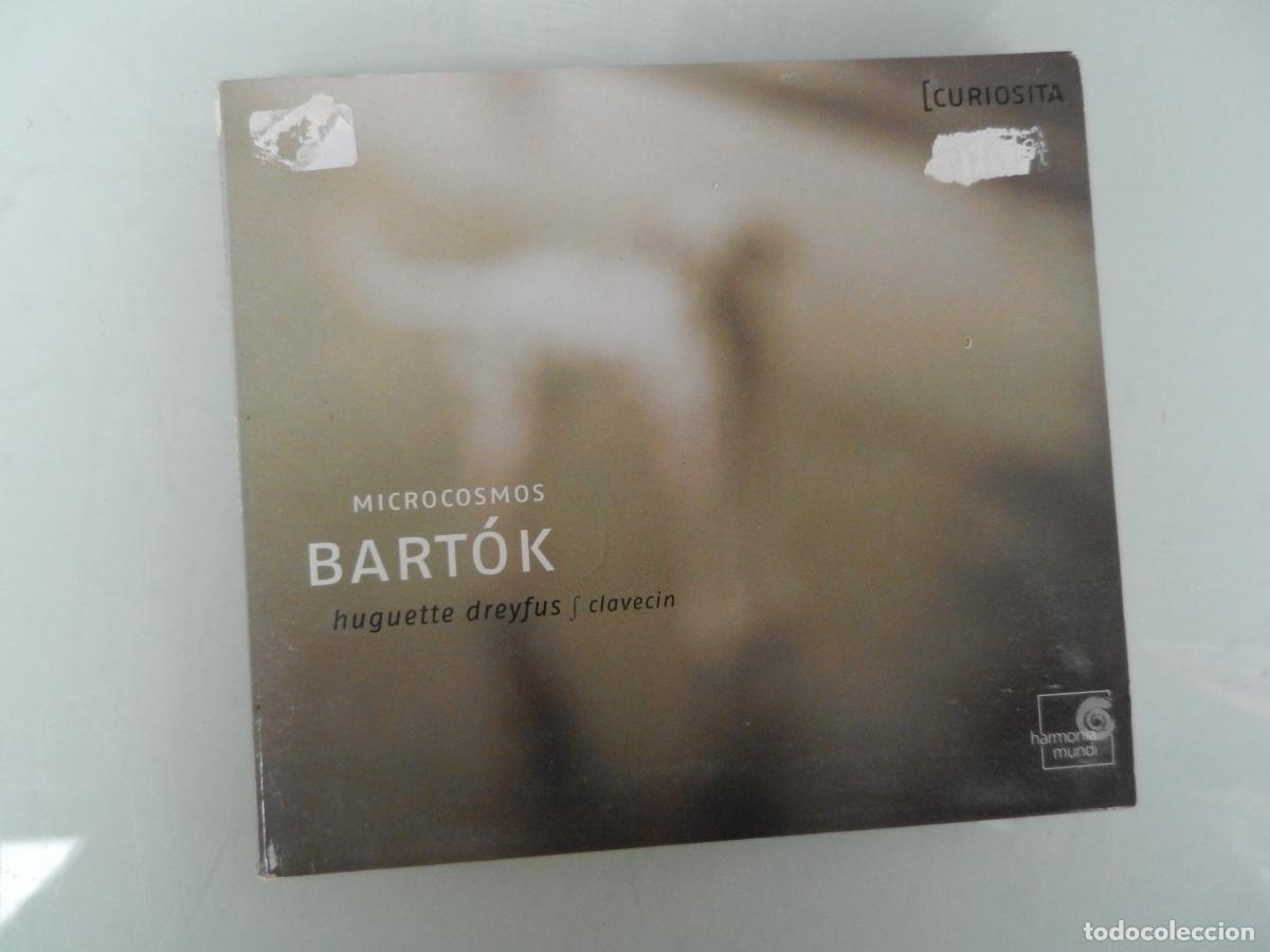 CDs de m&uacute;sica: MICROCOSMOS - BART&Oacute;K - HUGUETTE DREYFUS - CLAVECIN - HARMONIA MUNDI 2004 - DIGIPACK