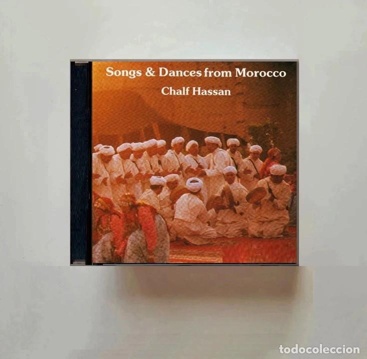 CDs de m&uacute;sica: MARRUECOS. CANCIONES Y DANZAS. SONGS & DANCES FROM MAROCCO. CHALF HASSAN. ETNICA. CD.