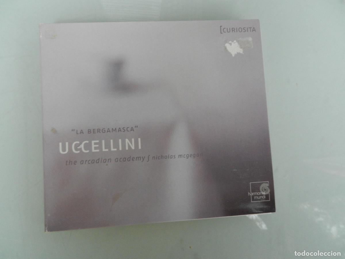 CDs de m&uacute;sica: UCCELLINI - LA BERGAMASCA - NICHOLAS MCGEGAN - DIGIPACK - HARMONIA MUNDI - 2004