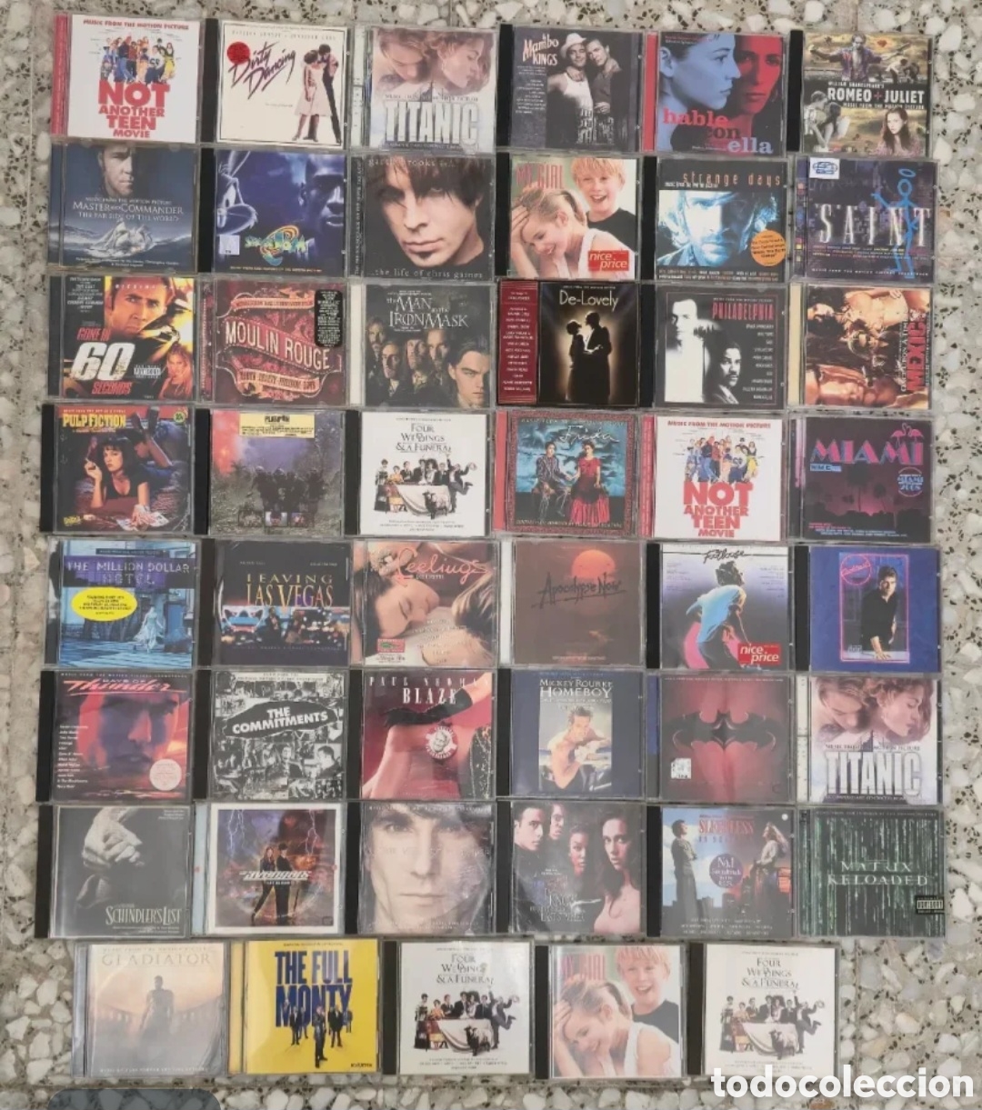 CDs de m&uacute;sica: CDs de bandas sonoras Lote de 47 u