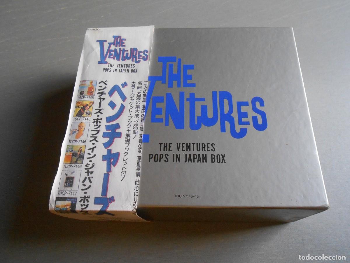 CDs de m&uacute;sica: VENTURES, THE -POPS IN JAPAN BOX -, CAJA 4 CD, A&Ntilde;O 1992, LIBERTY TOCP, 7145-48, MADE IN JAPAN