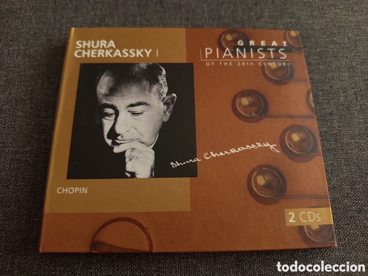 CDs de m&uacute;sica: SHURA CHERKASSKY I. CHOPIN (GREAT PIANISTS OF THE 20TH CENTURY) 2 CD'S