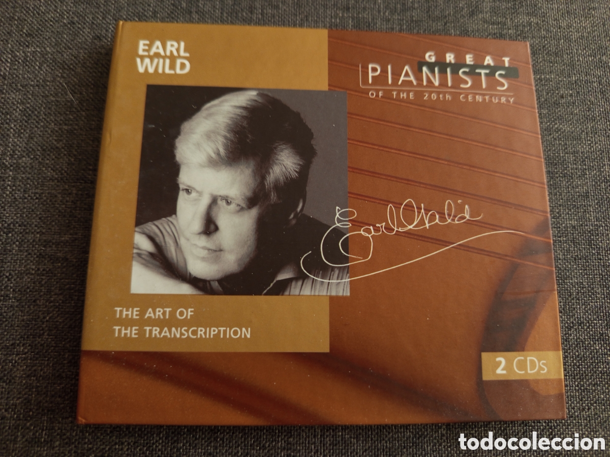 CDs de m&uacute;sica: EARL WILD. THE ART OF THE TRANSCRIPTION (GREAT PIANOSTS OF THE 20TH CENTURY)