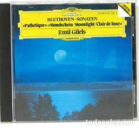 CDs de m&uacute;sica: BEETHOVEN SONATEN - EMIL GILES - CD
