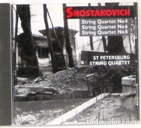 CDs de m&uacute;sica: SHOSTAKOVICH - ST.PETERSBURG STRING QUARTET - CD