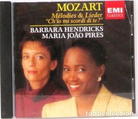 CDs de m&uacute;sica: MOZART - BARBARA HENDRICKS - MARIA JOAO PIRES - CD