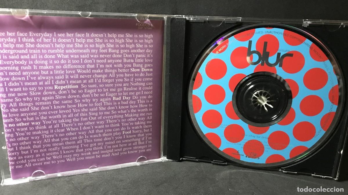 CDs de m&uacute;sica: Blur - Leisure - CD - Parlophone - Foto 3