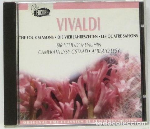 CDs de m&uacute;sica: VIVALDI - SIR YEHUDI MENUHIN - CD