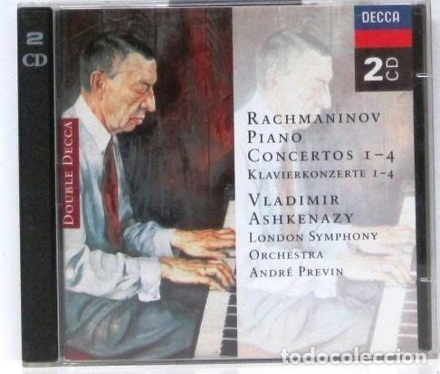 CDs de m&uacute;sica: RACHMANINOV PIANO CONCIERTO 1-4 - 2 CD