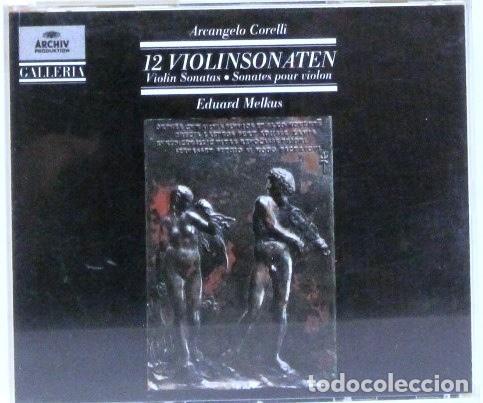CDs de m&uacute;sica: 12 VIOLINSONATEN - ARCANGELO CORELLI - EDUARD MELKUS - CAJA 2 CD