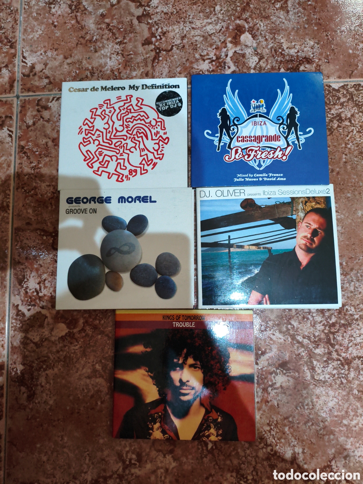 CDs de m&uacute;sica: Lote CDs m&uacute;sica Ibiza House antiguo Oliver melero