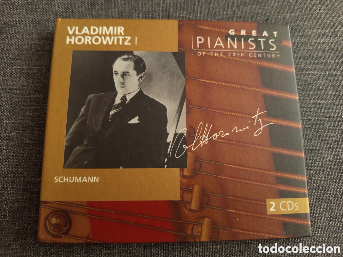 CDs de m&uacute;sica: VLADIMIR HOROWITZ I. SCHUMANN (GREAT PIANISTS OF THE 20TH CENTURY) 2 CD'S