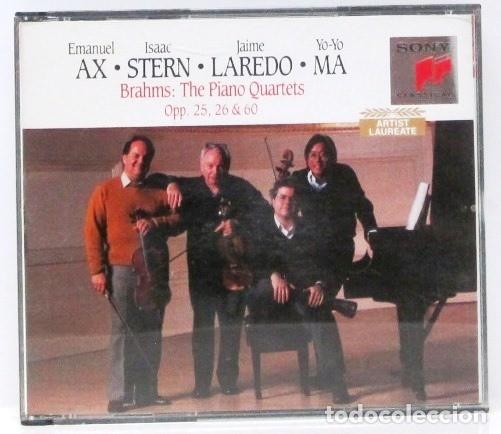 CDs de m&uacute;sica: BRAHMS - THE PIANO QUARTETS - CAJA 2 CD - CONTIENE LIBRETO