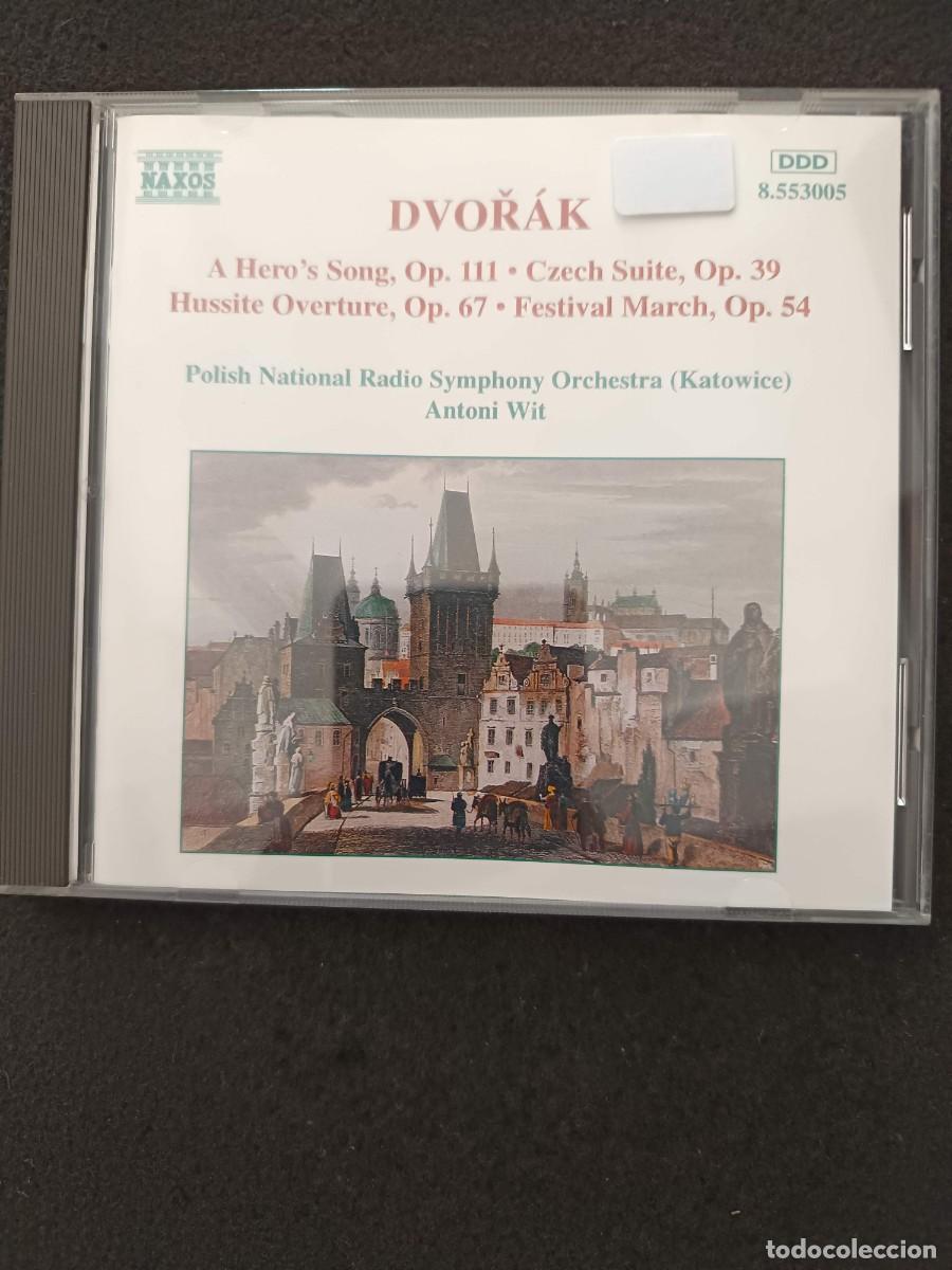 CDs de m&uacute;sica: DVOR&Aacute;K: A HERO'S SONG, OP 111 / CZECH SUITE, OP 39 / HUSSITE OVERTURE OP 67 /FESTIVAL MARCH OP 54