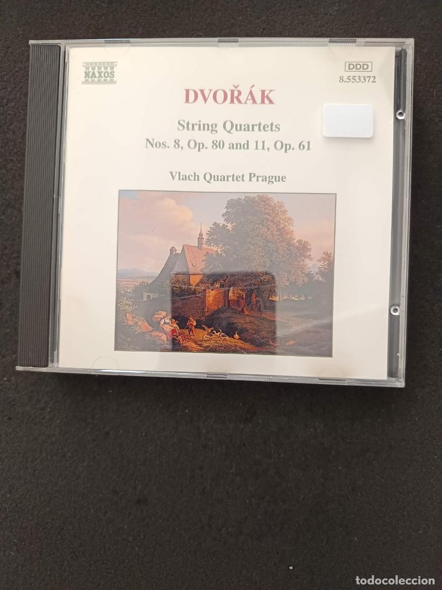 CDs de m&uacute;sica: DVOR&Aacute;K: STRING QUARTETS N&ordm;S 8, OP 80 AND 11, OP 61. VLACH QUARTET PRAGUE