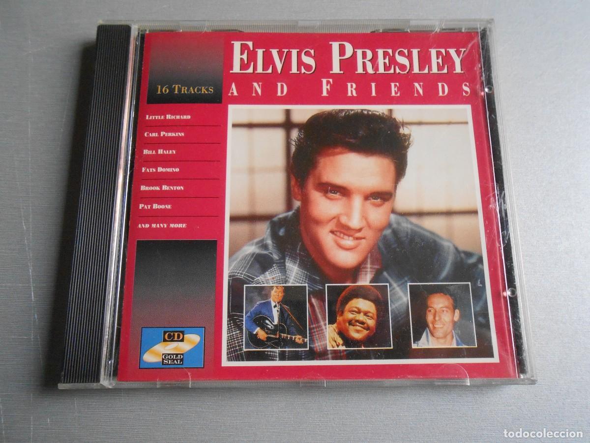 CDs de m&uacute;sica: ELVIS PRESLEY - EP ELVIS & FRIENDS -, CD, A&Ntilde;O 1995, CD GOLD SEAL KBCD 012