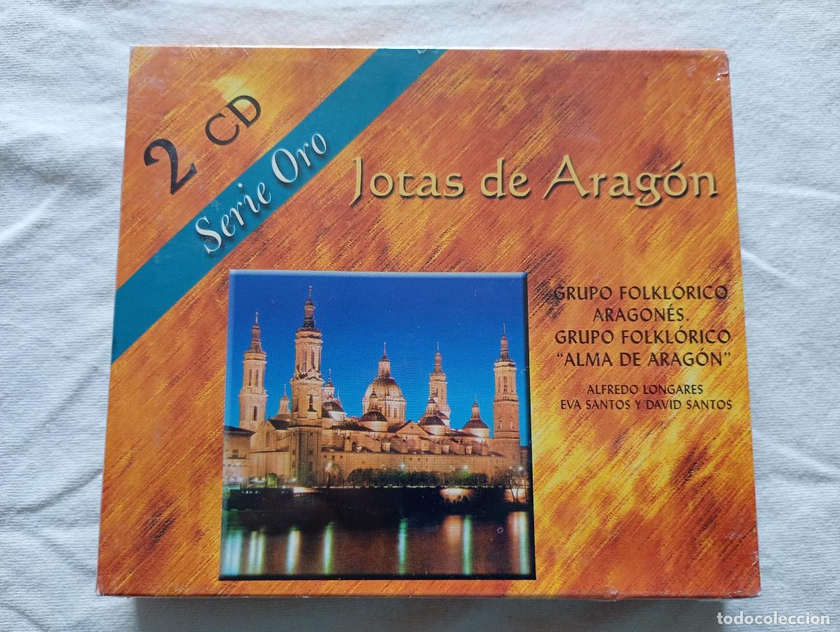 CDs de m&uacute;sica: JOTAS DE ARAG&Oacute;N. SERIE ORO. 2 CD'S. Precintado. Nuevo