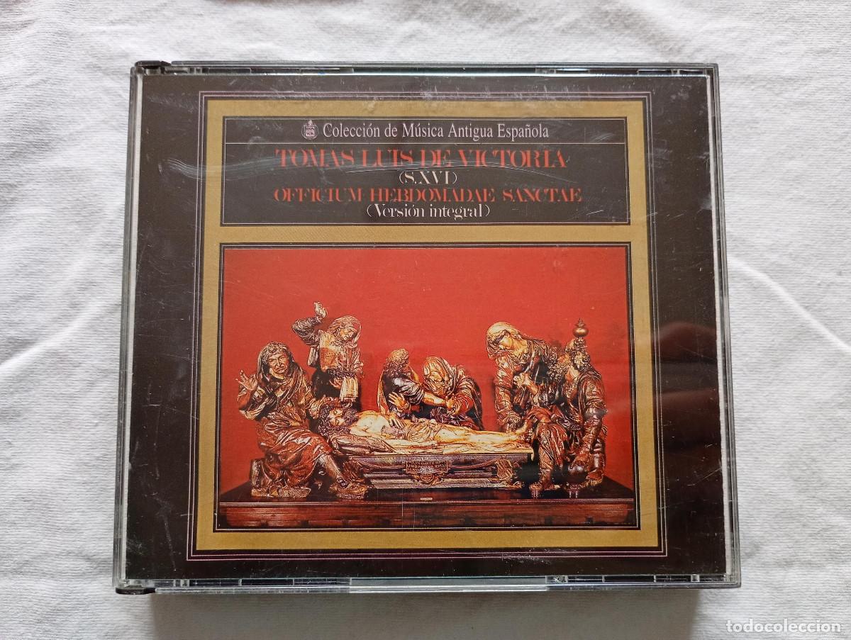 CDs de m&uacute;sica: Tom&aacute;s Luis De Victoria &ndash; Officium Hebdomadae Sanctae (Versi&oacute;n Integral) 2 x CD