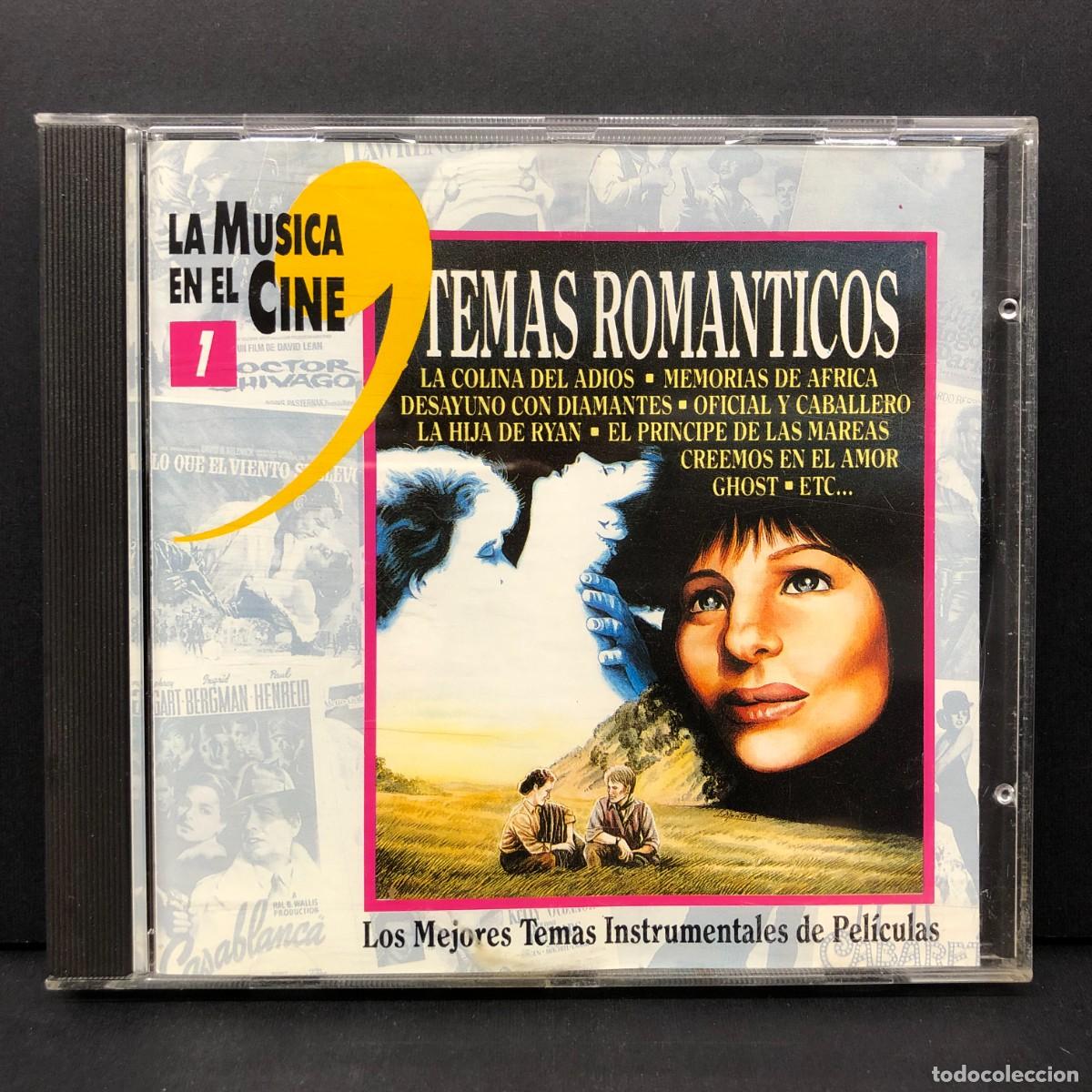 CDs de m&uacute;sica: TEMAS ROMANTICOS - LA MUSICA EN EL CINE - 1 - ACC-78584/31-001 - CD - DISCO M&Uacute;SICA / 623