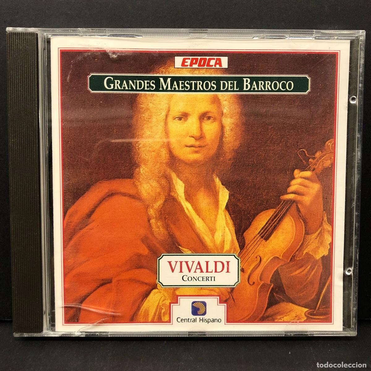 CDs de m&uacute;sica: GRANDES MAESTROS DEL BARROCO - VIVALDI - CONCERTI - CD-601 - CD - DISCO M&Uacute;SICA / 638