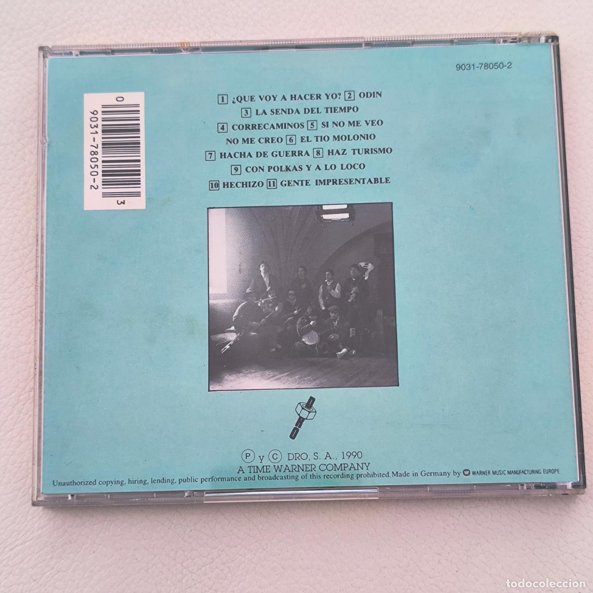 CDs de m&uacute;sica: CD Celtas Cortos &ndash; Gente Impresentable - Foto 2
