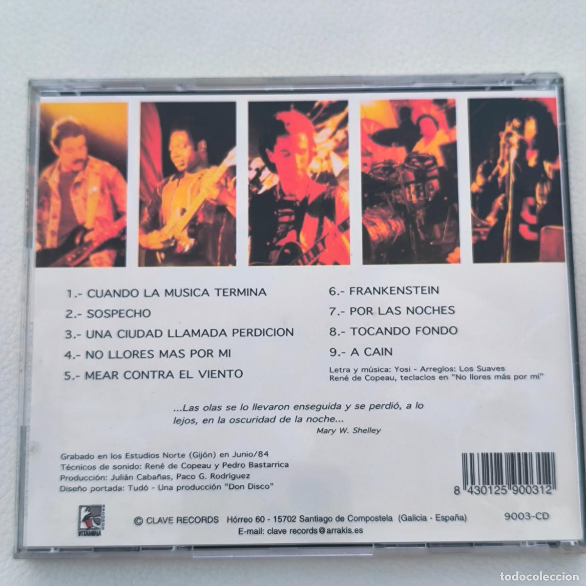 CDs de m&uacute;sica: CD: LOS SUAVES - FRANKENSTEIN - Foto 2