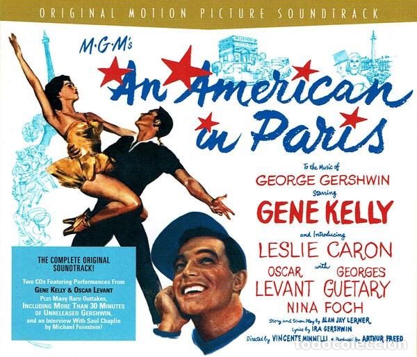 CDs de m&uacute;sica: George Gershwin * Box 2 CD Banda Sonora * Un Americano En Par&iacute;s * Precintada * Sony Music