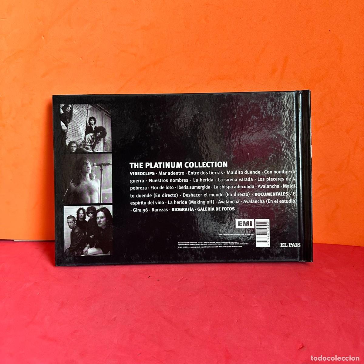 CDs de m&uacute;sica: H&eacute;roes Del Silencio - 9. The Platinum Collection (CD + Libro) - Foto 2