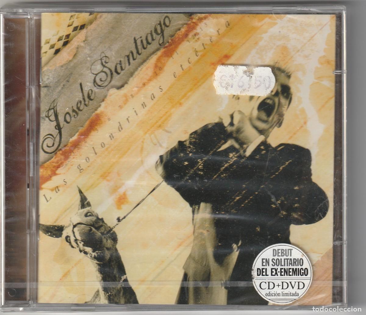 CDs de m&uacute;sica: JOSELE SANTIAGO - LAS GOLONDRINAS ETCETERA (CD + DVD VIRGIN 2003) LOS ENEMIGOS