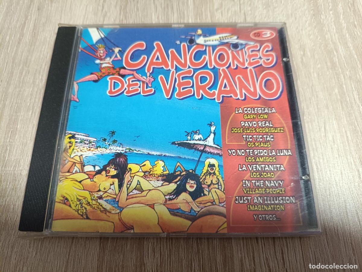 CDs de m&uacute;sica: CD - CANCIONES DE VERANO - La colegiala, Yo no te pido la luna, Pedro navaja...
