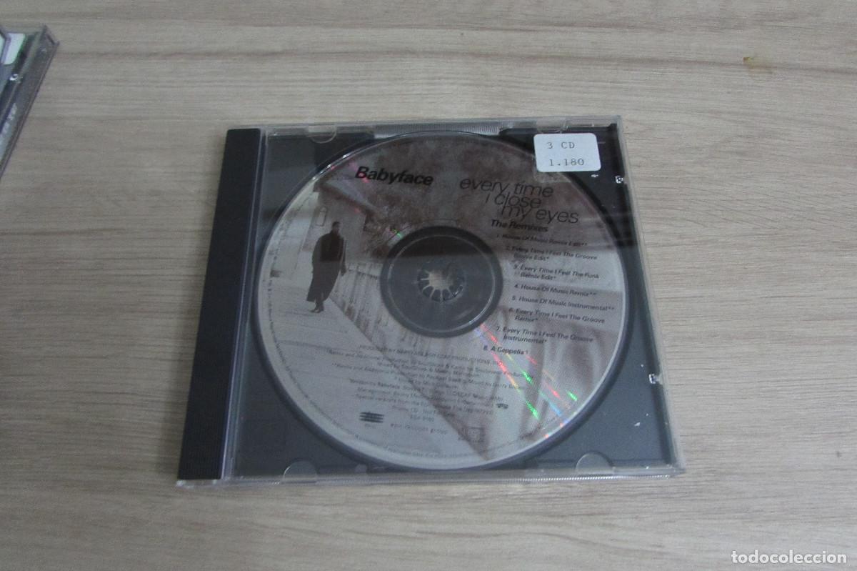 CDs de m&uacute;sica: BABYFACE EVERYTIME I CLOSE MY EYES PROMO CD MAXI 8 TRACKS
