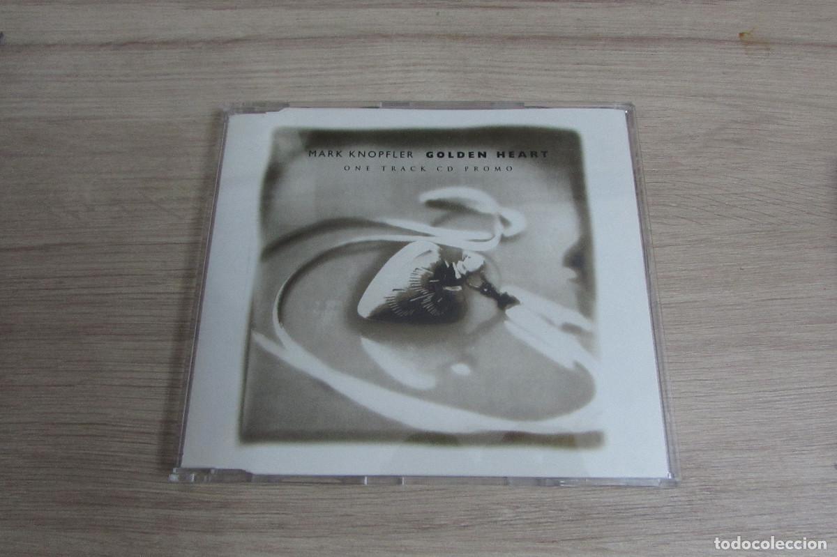 CDs de m&uacute;sica: MARK KNOPFLER Golden heart CD SINGLE PROMO Dire Straits