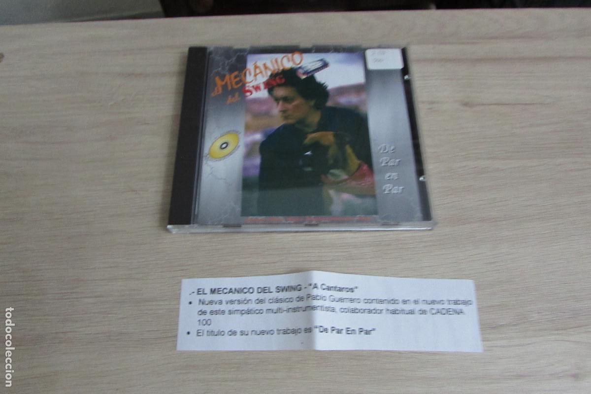 CDs de m&uacute;sica: EL MEC&Aacute;NICO DEL SWING. DE PAR EN PAR CD CADENA 100