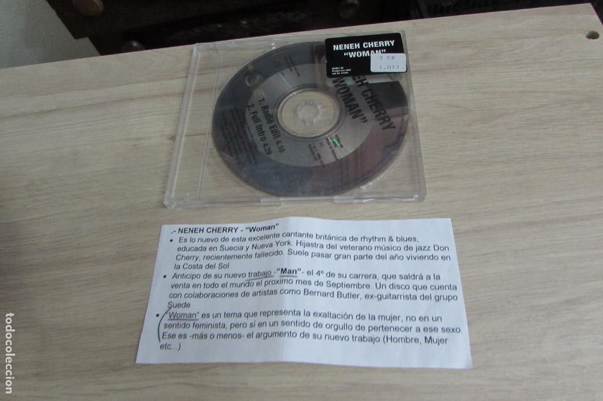 CDs de m&uacute;sica: Neneh Cherry &ndash; Woman. CD, Single, Promo CADENA 100