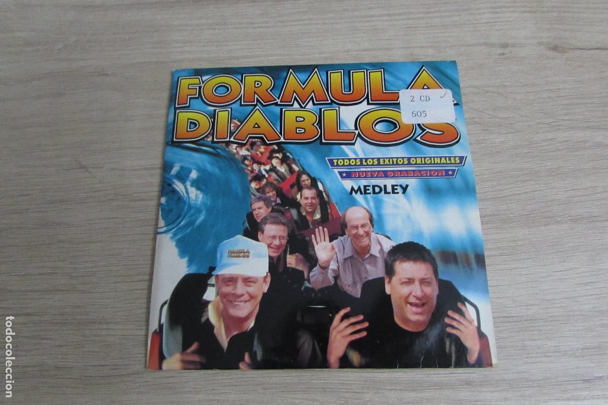 CDs de m&uacute;sica: FORMULA DIABLOS-MEDLEY CD SINGLE - Foto 1