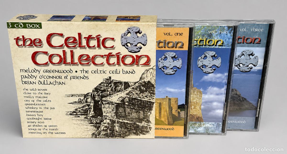 CDs de m&uacute;sica: T1399 - [3 CDS SET BOX]. CELTIC COLLECTION. MUSICA CELTA. RECOPILATORIOS.