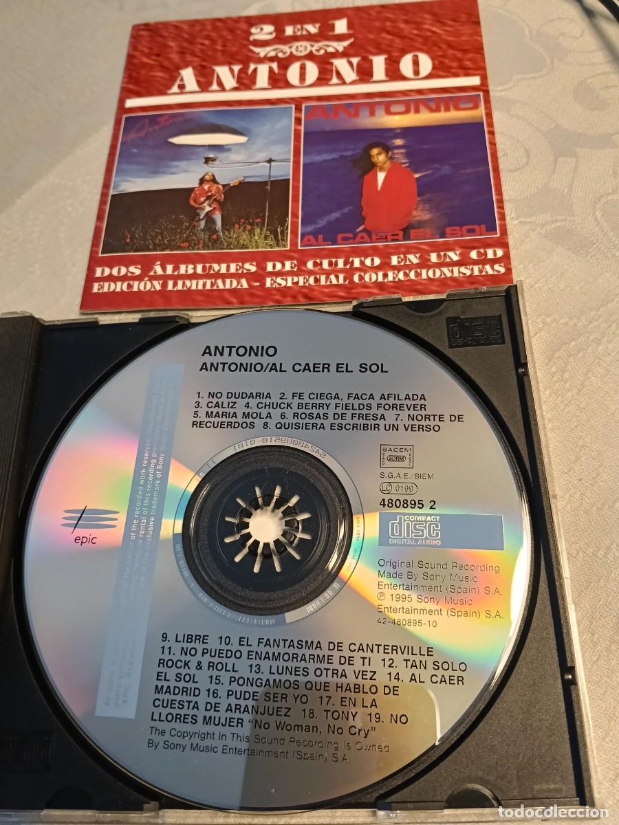 CDs de m&uacute;sica: RAR CD. ANTONIO FLORES. 2 EN 1