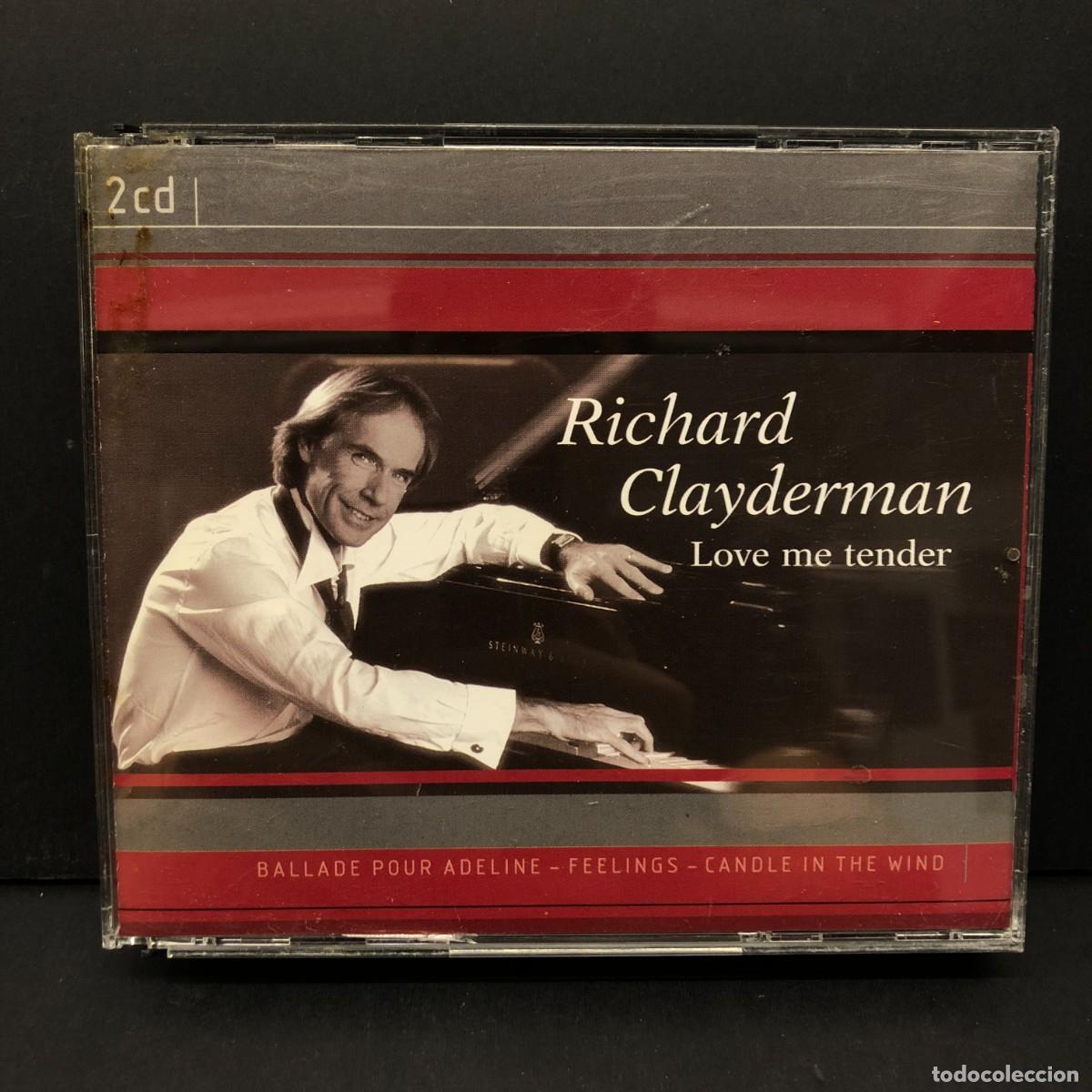 CDs de m&uacute;sica: ROCHARD CLAUDERMAN - LOVE ME TENDER - MP 902854 - 2 CD'S - DISCO M&Uacute;SICA / 664