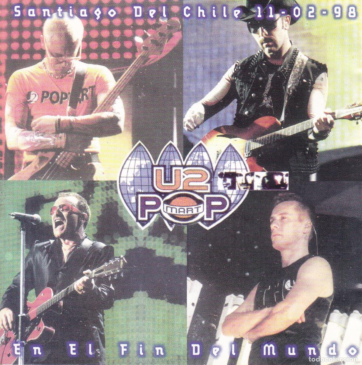 CDs de m&uacute;sica: U2. EN EL FIN DEL MUNDO. 2 CD.